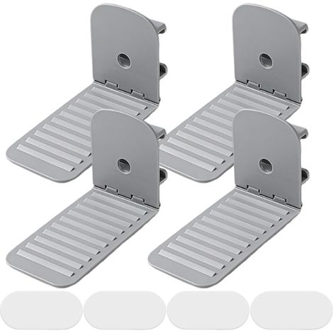 Spannbettlakenhalter, 4 Clips für Bettlaken und Deckenbänder, Matratzenschonerclips für Bettdecken, Gästebett, leicht abnehmbare Gurte, 9,5 x 5 x 6 cm
