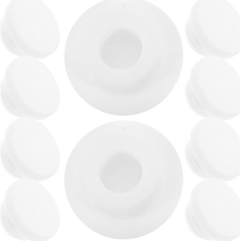 Round Drain Plugs for Sink and Bathtub Overflow 30mm Durable