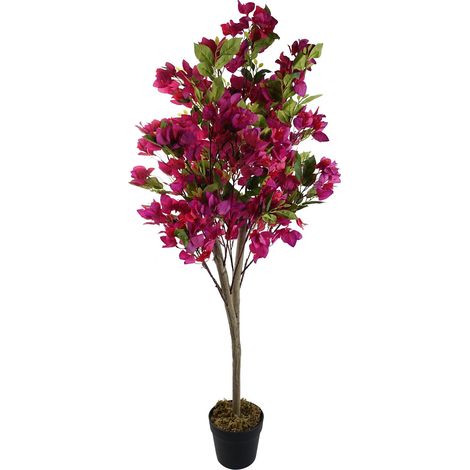 120cm Artificial Pink Bougainvillea Tree