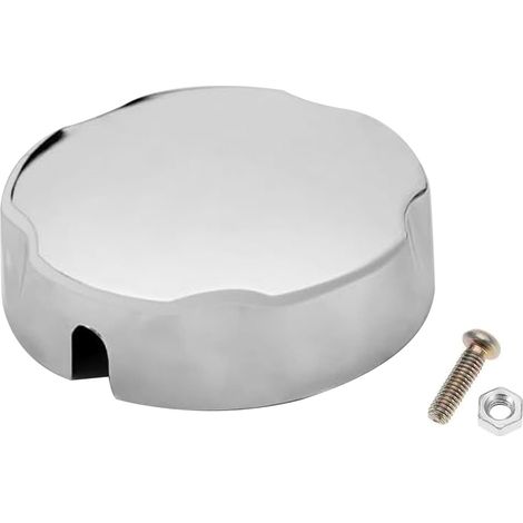 Commande pop-up pour baignoire, bouton rotatif, couvercle de trop-plein, bouchon en plastique, accessoire de salle de bain pour robinet de baignoire
