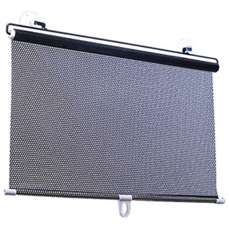 BUNTHAUS PA Verdunkelungsrollo ohne Bohren, einziehbare Rollos, Sonnenschutz mit Saugnapf, Verdunkelungsvorhänge für Auto-/Bürofenster, 50 x 125 cm, Lefou (1/4)