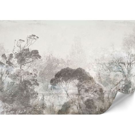 Papel pintado no tejido estándar - 100 x 70 cm - estilo rústico - naturaleza Papel pintado no tejido estándar - 250 x 175 cm - estilo rústico - naturaleza (1/4)
