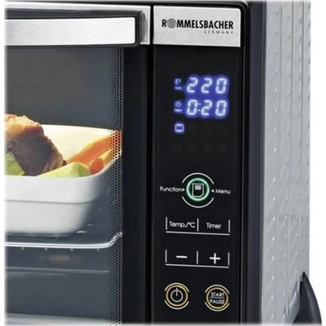 Rommelsbacher Mini Horno Eléctrico Negro 30 Litros (1/2)