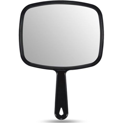 Specchio a mano, specchio per il trucco, specchio da barba, specchio da barbiere, specchio da viaggio per la rasatura, specchio da parrucchiere, doccia da barba, specchio portatile per il trucco (1/4)