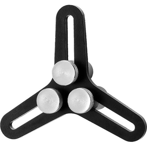 Utensile quadrato ergonomico per alesaggi da 5 a 12,7 cm, garantisce un allineamento preciso degli spazi tra le estremità e una facile manipolazione degli anelli dei pistoni del motore (1/3)