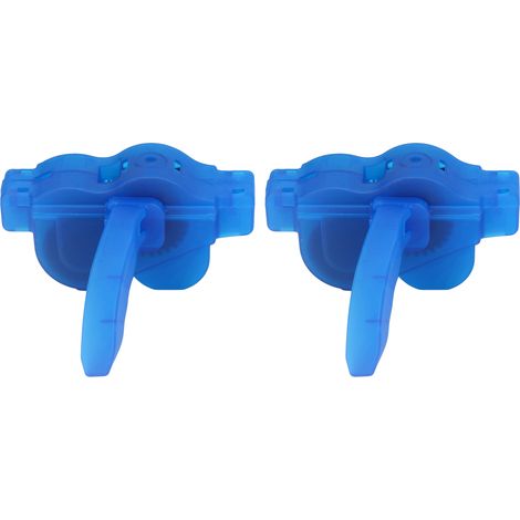 Outil de nettoyage de chaîne de vélo (2 pièces) - Brosse de nettoyage pour chaîne de vélo - Outil d'entretien de vélo (1/5)