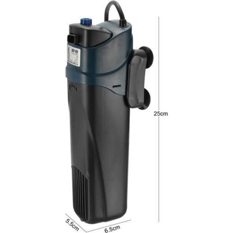 - Pompe à filtre UV - Stérilisateur submersible de filtre à oxygène de pompe à air d'aquarium - 500L/H (1/4)