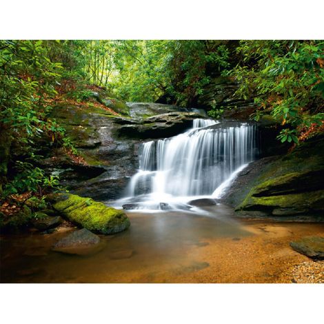 Waterfall , photo murale intissée, 360x270 cm, 4 parties (1/3)