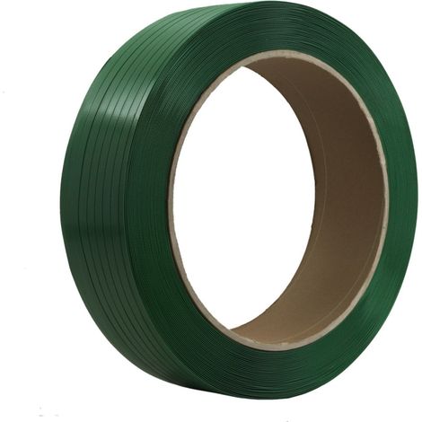1 Rolle PET Umreifungsband Grün Band 16 mm x 0,60 mm 1700 m 300 KG Kern 406 mm