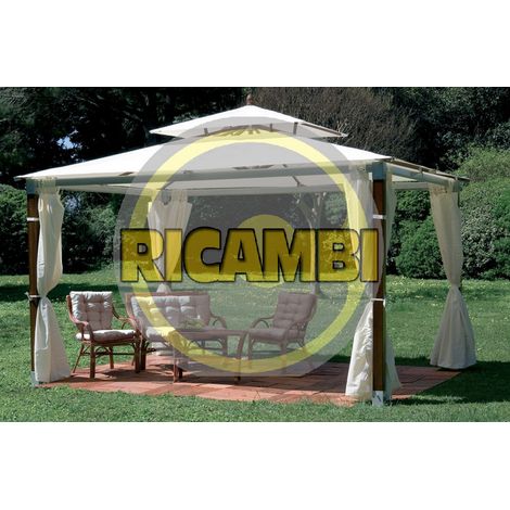 1PZ PALO IN LEGNO PER GAZEBO "TOP" MM 93X93