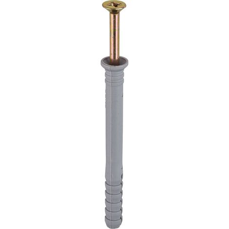 Jcp Fixings Nylon Hammer Screws Zyp - 5 x 30mm - Box of 100