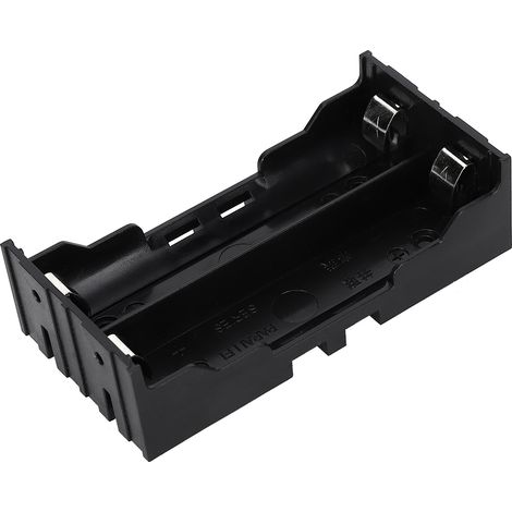 Boîte de rangement pour 6 batteries 3,7 V 18650 (2 emplacements chacun) (1/5)