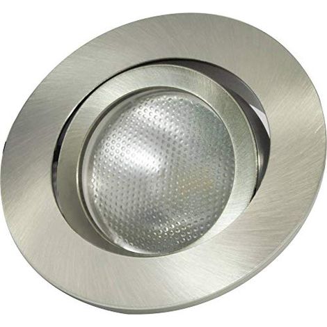 MEGATRON MT75201 DECOCLIC ANELLO DA INCASSO LED GU10, GU5.3 FERRO (SPAZZOLATO) (1/3)