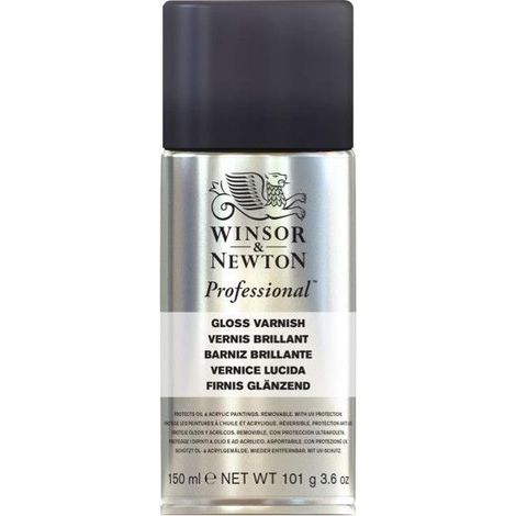 Vernis Spray - WINSOR & NEWTON - 150ml - GLOSS - Transparent - Non jaunissant