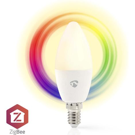 AMPOULE SMARTLIFE TOUTE COULEUR ZIGBEE 3.0 E14 470 LM 4.9 W BLANC CHAUD À FRAIS RGB 2200 - 6500 K ANDROID IOS (1/5)