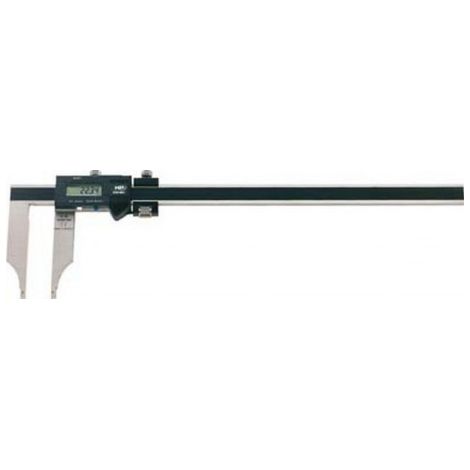 DIGI-MET® sans pointes et réglage fin, Plage de mesure : 300 mm, Long. des becs 90 mm, Épaulement calibre de perçage 10 mm, Lecture : 0,01/0,0005 mm/inch (1/5)