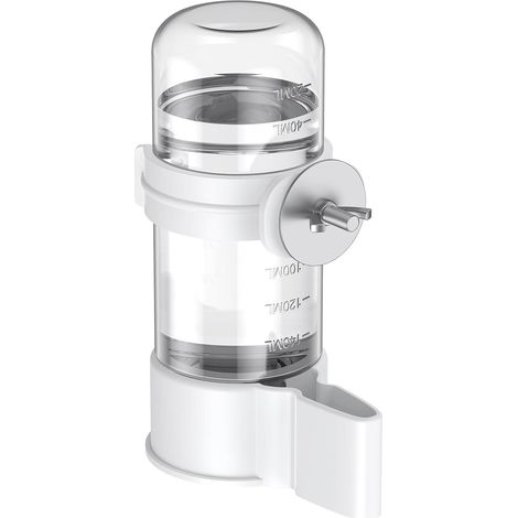 Abreuvoir oiseaux automatique plastique, cage, blanc, non adapté nourriture (1/4)