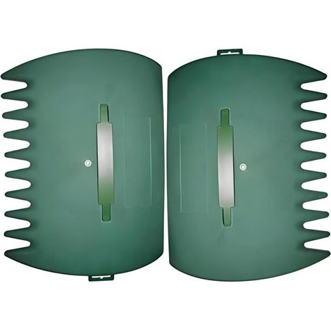 Ramasse-feuilles, pelle à feuilles de noisetier manuelle en 2 parties, nettoyage rapide des feuilles, des tontes de gazon et des déchets dans les jardins et les cours.