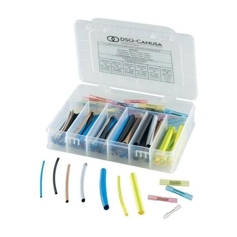 DSG Canusa Surtido de mangas termorretráctiles 3:1 multicolor