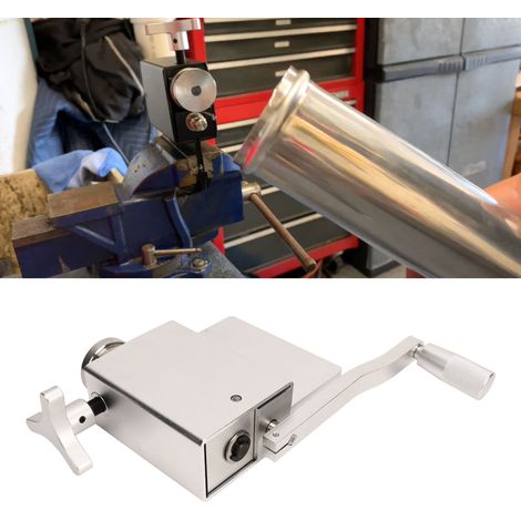 (À combiner avec le produit 1613220148011) Outil de sertissage de tuyaux d'huile, machine à presser les perles de tuyaux adaptée aux joints de tuyaux d'intercooler 5/8" argent. (1/5)