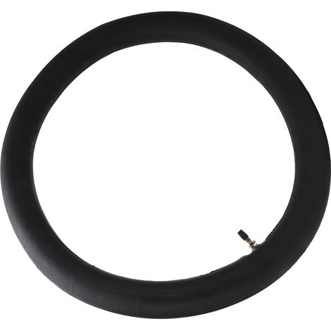 Chambre à air moto 3.00/2.75-19 avec valve droite, tube de rechange robuste en caoutchouc pour pneu (1/5)