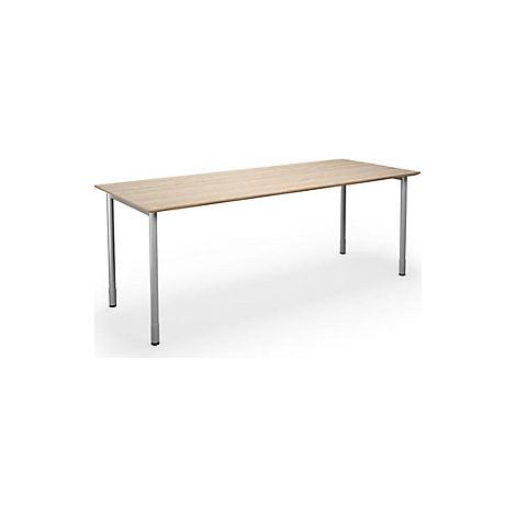 Mesa multiusos DUO-C Trend tablero recto profundidad 800 mm