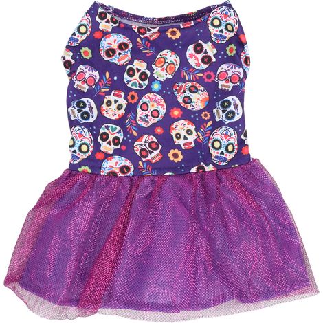 Robe d'Halloween pour animaux de compagnie, douce et extensible, beau Costume de princesse pour chien, chiot, fête quotidienne, L (1/5)