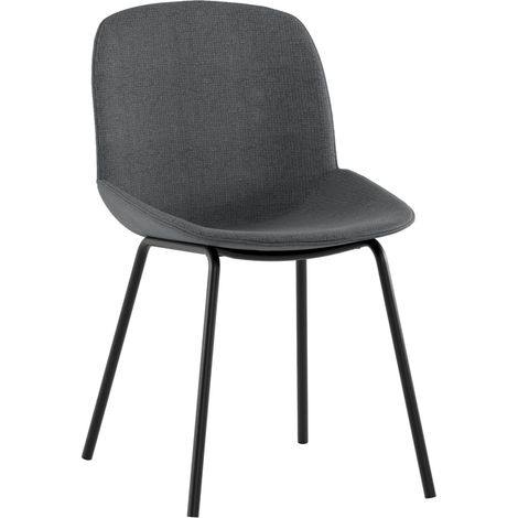 4x Sedia in Tessuto 57cm x 46cm H. 80cm (1/5)