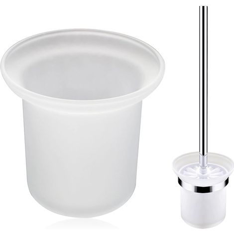 Brosse Toilette - Balayette WC - Brosses WC et Supports - Conception AntidéRapante GivréE, Murale, Peu Encombrante, AdaptéE Aux Maisons et Aux Toilettes Publiques (1/5)