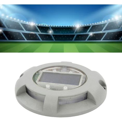 LED-Treppenleuchte aus Aluminiumlegierung, wasserdicht (IP65), rund, für den Außenbereich, geeignet für Treppen, Terrassen, Höfe und Wege, warmweißes Licht (1/5)