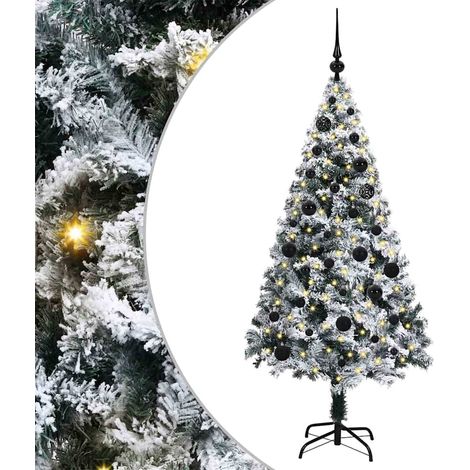 Albero di Natale artificiale con 150 LED Bianco 150 cm vidaXL (1/5)