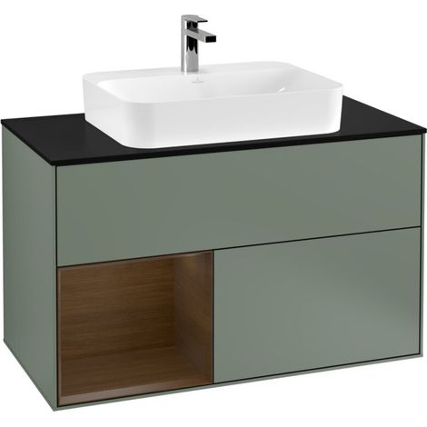 Villeroy & Boch F362GNGM Meuble sous-lavabo Finion F36 (1/2)