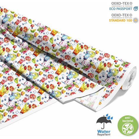 TESSUTI DECORATIVI PER ESTERNI OXFORD - Motivo Cocktail  DX8466 (1/5)