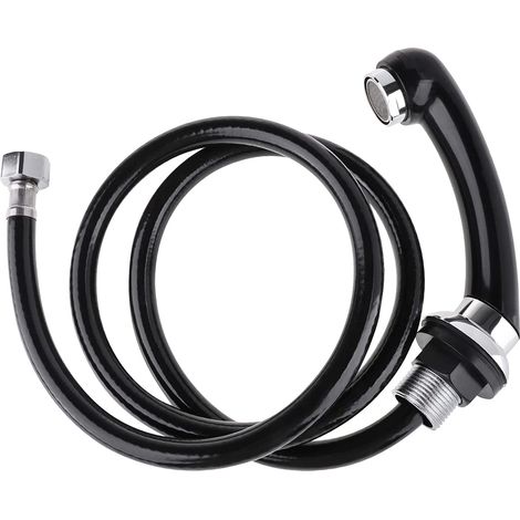 Pommeau de douche à levier avec tuyau pour lavabo Environ 2,1 cm de diamètre avec un tuyau de 120 cm (1/5)