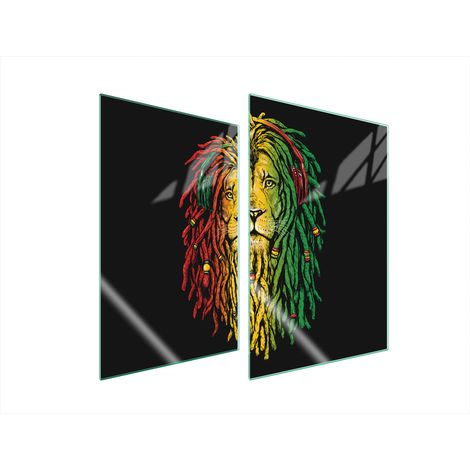 PIASTRA PROTETTIVA IN VETRO PER CUCINA 2x35x52 LION (1/5)