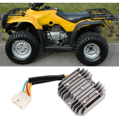 Régulateur Redresseur de Tension Compatible Moto LH250 300 400 et Quad 260 300 400 Pièce Moteur Remplacement (1/5)
