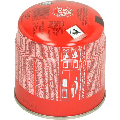 Cartouche à gaz poids de remplissage 190 g
