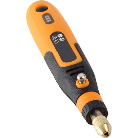 Mini perceuse électrique/outil électrique 3,6 V Lithium-ion (Ensemble d'accessoires de meulage 46 pièces) [Livré avec batterie intégrée] (1/5)