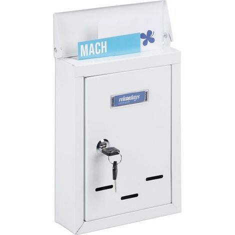 Boîte aux lettres avec plaque signalétique (1/5)