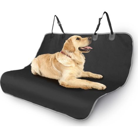 Housses de sièges pour Chiens pour véhicules, Housses de siège de Voiture arrière de siège de Voiture en Tissu Oxford imperméable résistant aux Rayures et antidérapantes, Accessoires de (1/5)