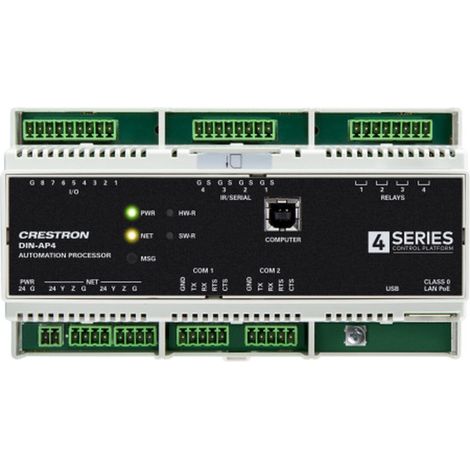 Crestron 4-series Din Rail Control System (din-ap4) 6510417