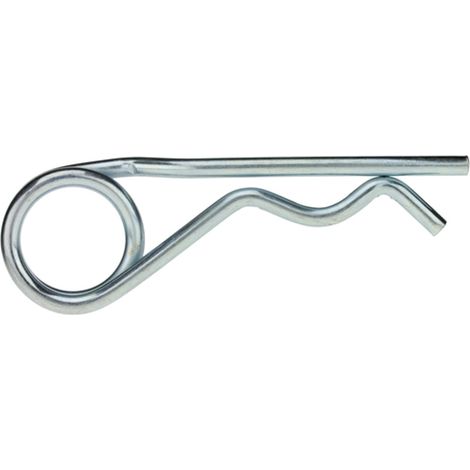 Reidl DIN 11024 Federstecker doppelt Bohrungsdurchmesser 6,3x97, Drahtdurchmesser 5,6 Stahl verzinkt (1/5)