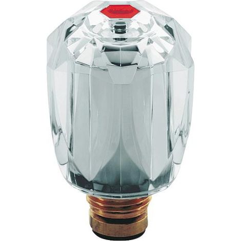 Tete Grohe 45956 avec poignée brillant, rouge 1/2", chromé BG