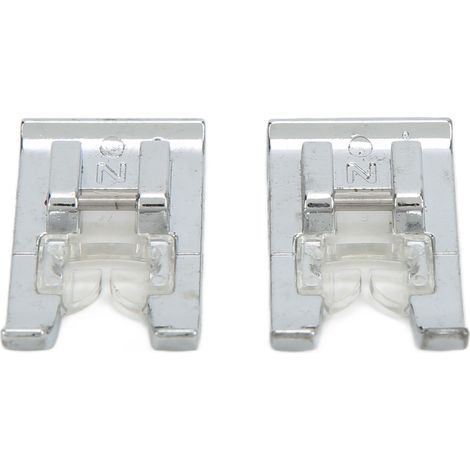 Pied Presseur Universel en Acier Inoxydable pour Machine à Coudre, 2 Pièces Léger et Polyvalent (1/5)