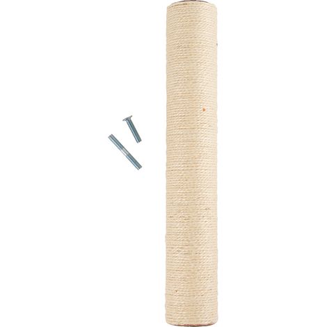 Poteau de Rechange Arbre à Chat Grand Modèle D7 x H.40 cm Sisal Vis Incluses