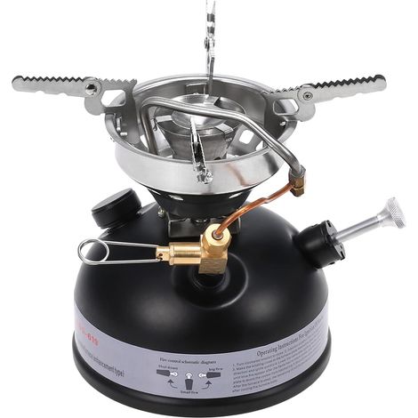 Mini chauffage portable de camping en plein air à essence, à combustible liquide, à alcool, à diesel ou à mazout. (1/5)