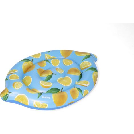 Bestway Scentsational Lemon Materasso Gonfiabile Giallo Blu 176x122 cm (1/5)