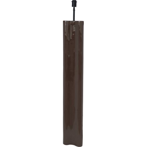 Lampadaire marron élancé pour coin lecture - châtaigne (1/3)