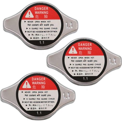 caches de radiateur, numéro de pièce de rechange 19045-RAA-003, compatibles avec Acura Accord, Civic, CRV, Elements, Fit, Odyssey, Pilot et Ridgeline. (1/5)