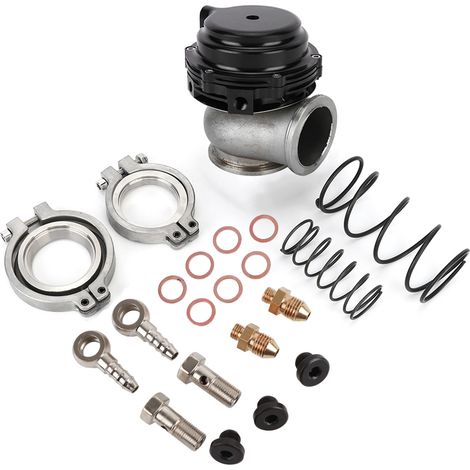 44-mm-Turbolader (1,7 Zoll), universelles Abgasventil, Aluminium-Blow-Off-Ventil, extern für optimale Leistung bei kompakter Bauweise (1/5)